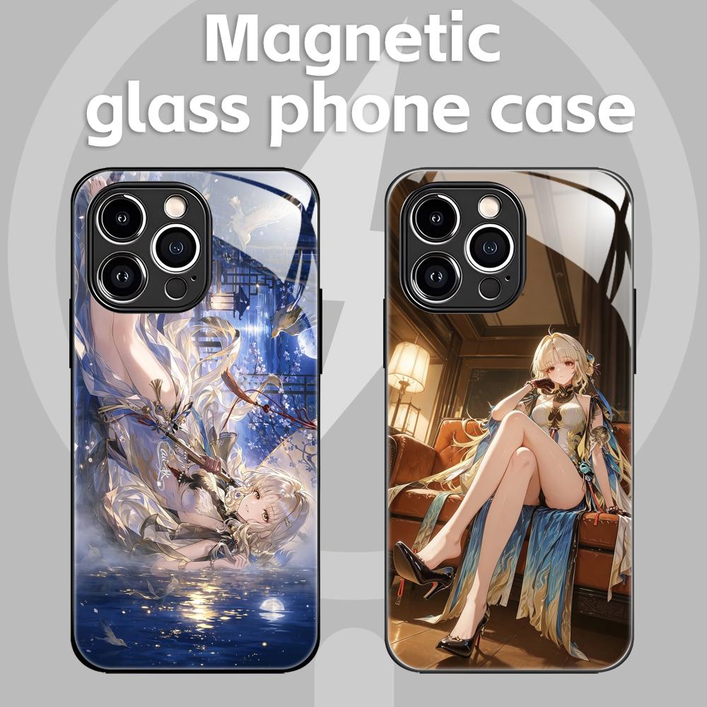 Magnetic Phone Case - 위더링 웨이브스 수이수이 아이폰 케이스 (아이폰17,