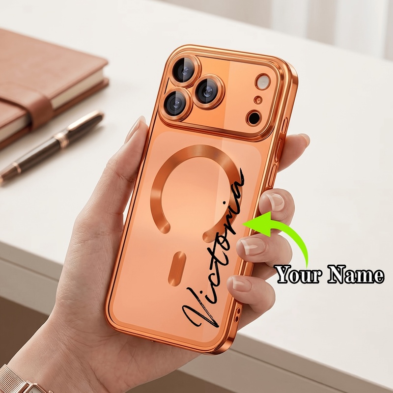 Phone Accessories Names - 개인 맞춤형 이름 각인 전기 도금