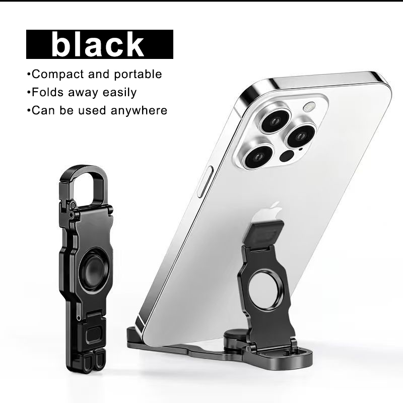 Phone Accessories Keychain - 휴대용 핑거 스피너 폰 스탠드, 360도