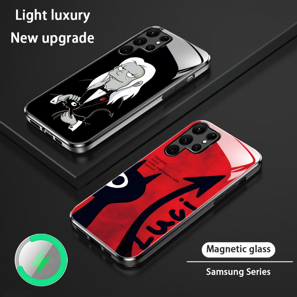Magnetic Phone Case - 루치 디센체인트 애니메이션 폰 케이스 삼성