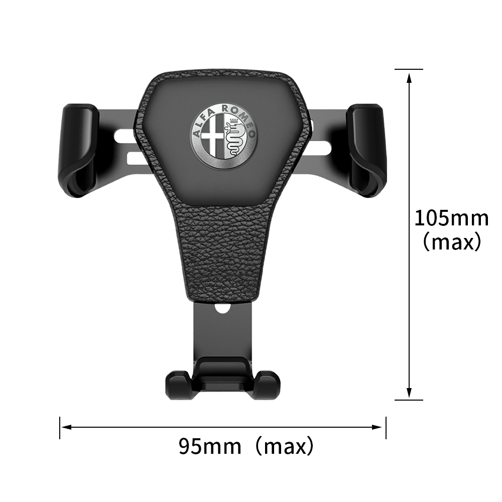 중력 에어벤트 차량용 휴대폰 거치대 알파 로메오 줄리에 - Phone Accessories Logo 리뷰 및 가격