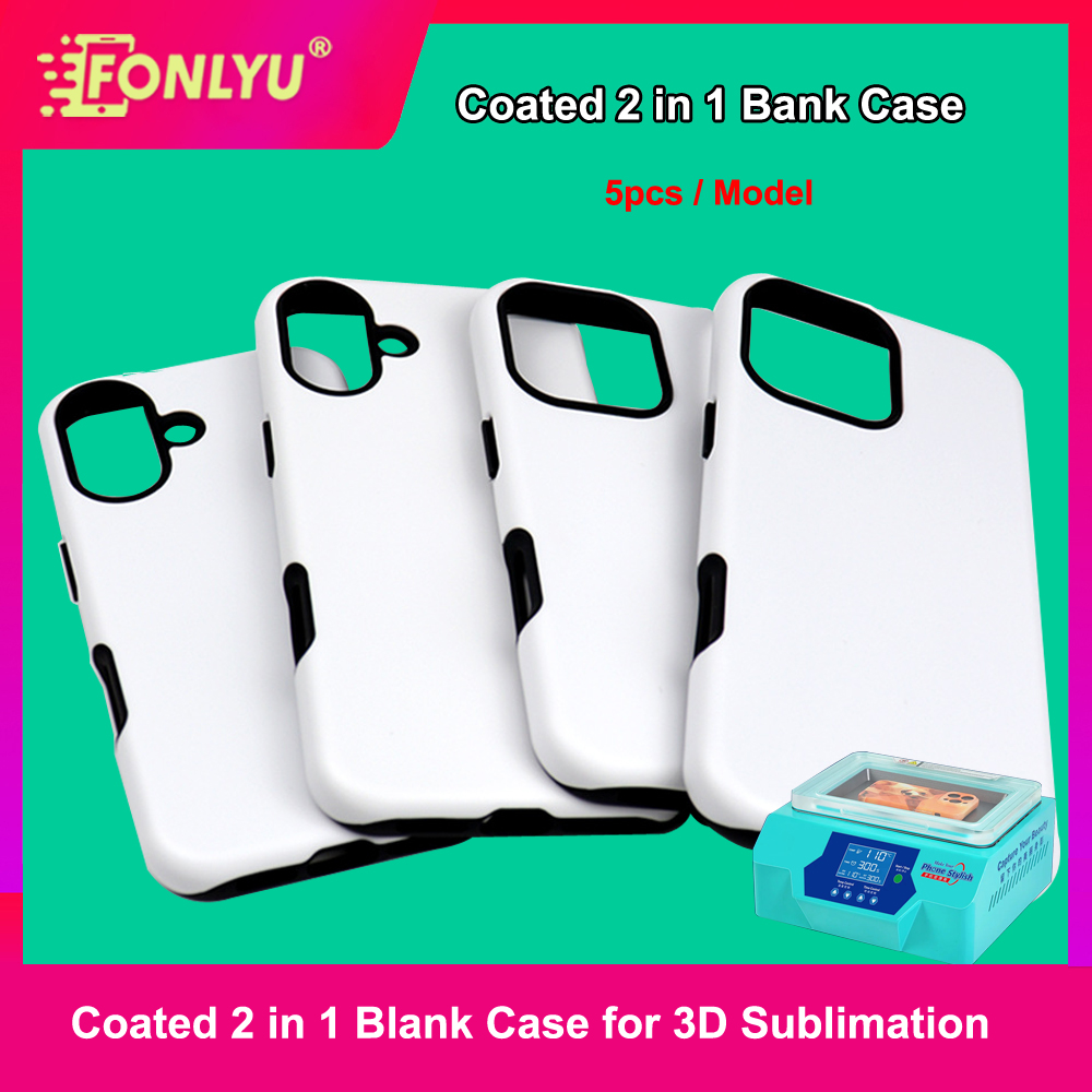 FONLYU 3D 필름 승화 이중 레이어 케이스, 아이 - Phone Accessories Logo 리뷰 및 가격