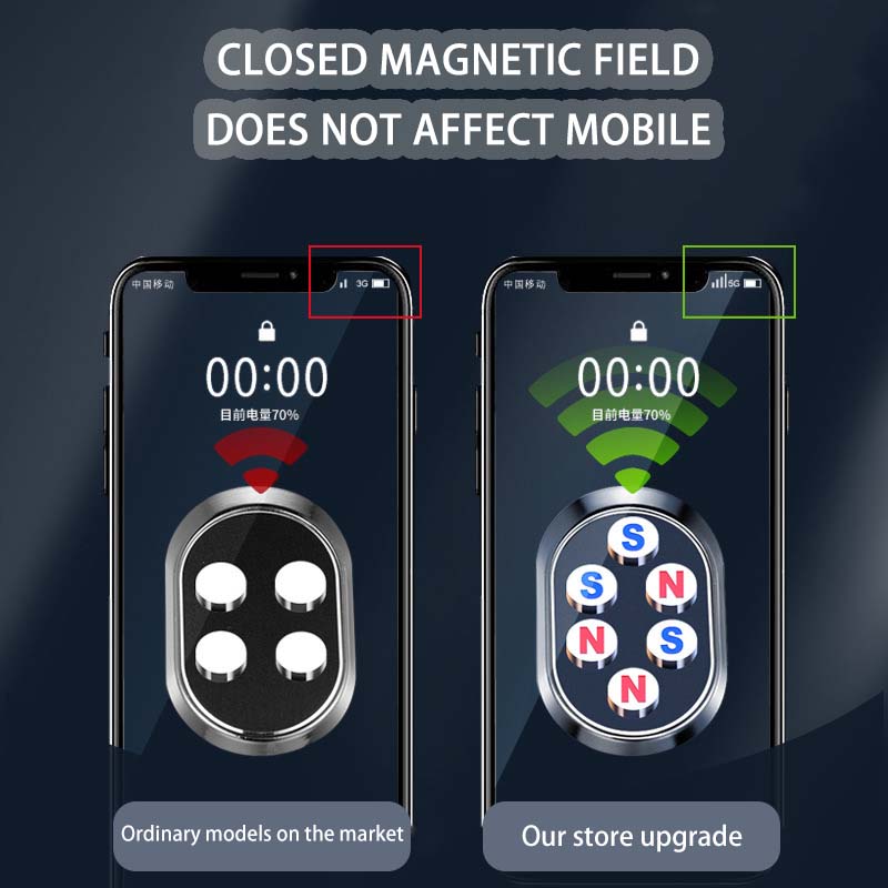 차량용 메탈 마그네틱 어트랙션 휴대폰 마운트 GPS 거 - Phone Accessories Logo 리뷰 및 가격