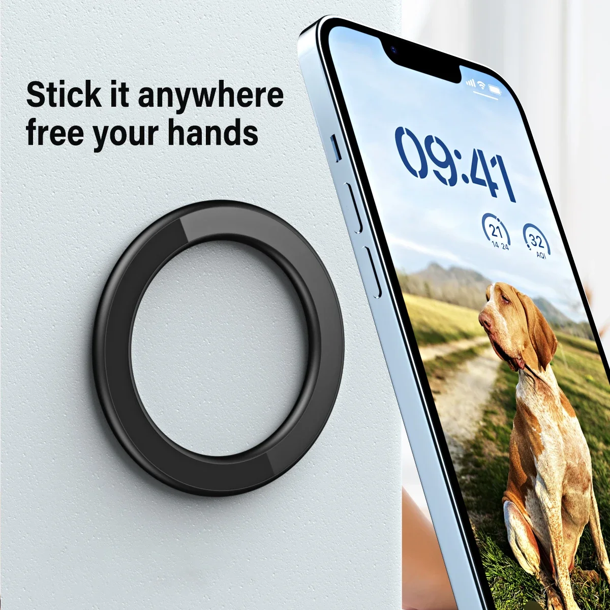 맥세이프 마그네틱 링 홀더 접착식 강력 자석 휴대폰 벽 - Phone Accessories Useful 리뷰 및 가격