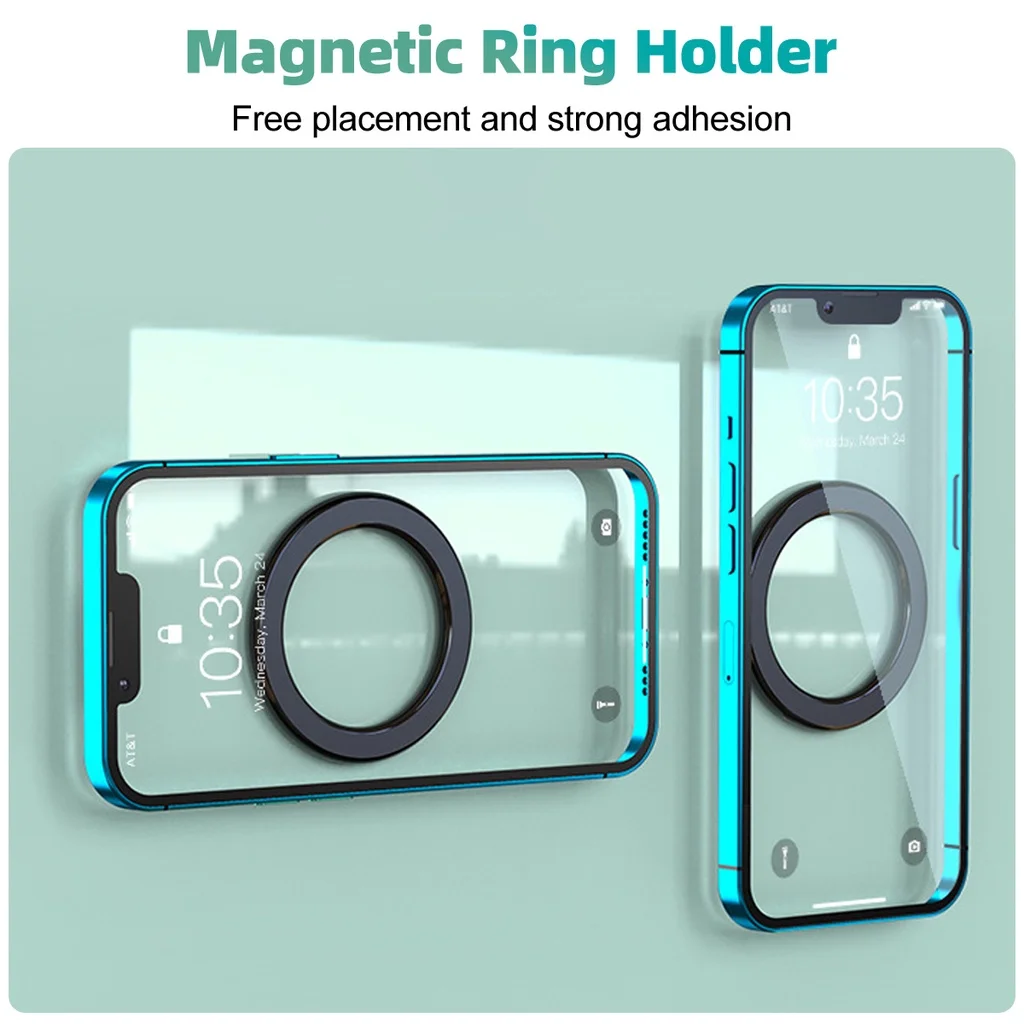 맥세이프 마그네틱 링 홀더 접착식 강력 자석 휴대폰 벽 - Phone Accessories Useful 리뷰 및 가격