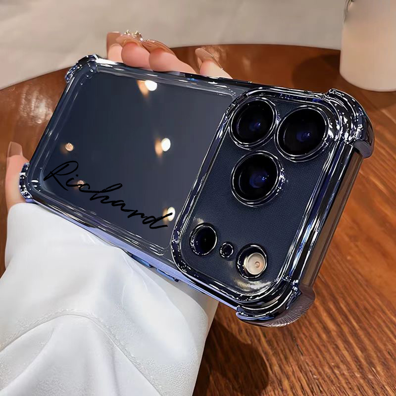 맞춤형 이름이 새겨진, 4면 충격 방지 기능이 있는 도 - Phone Accessories Names 리뷰 및 가격