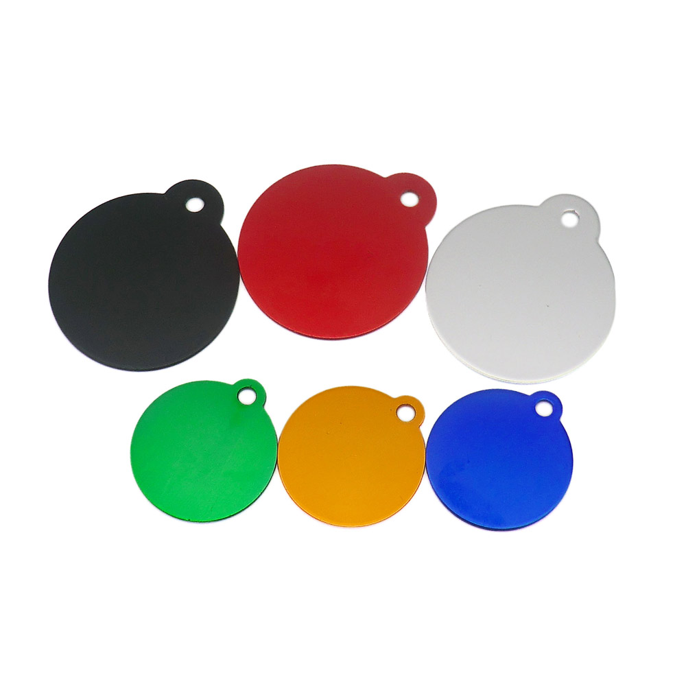 100개입 알루미늄 고양이 이름표, 원형 이름표, 맞춤 - Phone Accessories Names 리뷰 및 가격