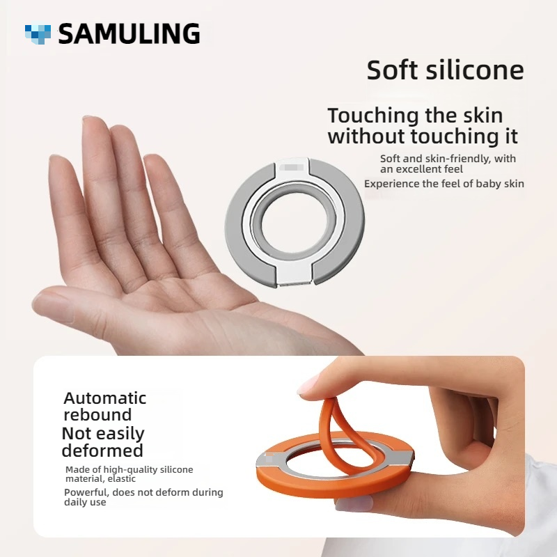 양면 자석 실리콘 손가락 링 폰 홀더 휴대폰 액세서리  - Phone Accessories Useful 리뷰 및 가격