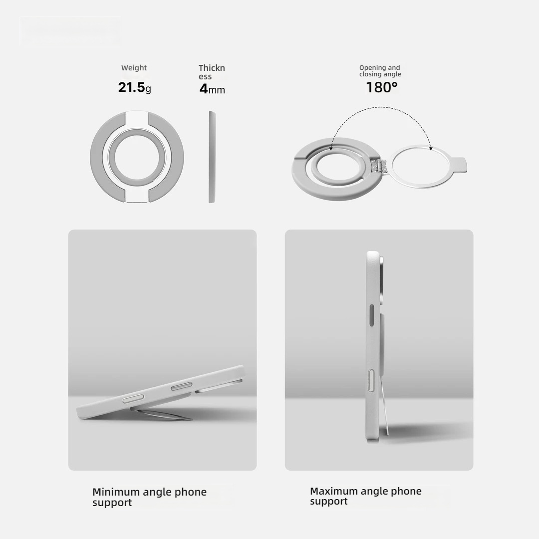 양면 자석 실리콘 손가락 링 폰 홀더 휴대폰 액세서리  - Phone Accessories Useful 리뷰 및 가격