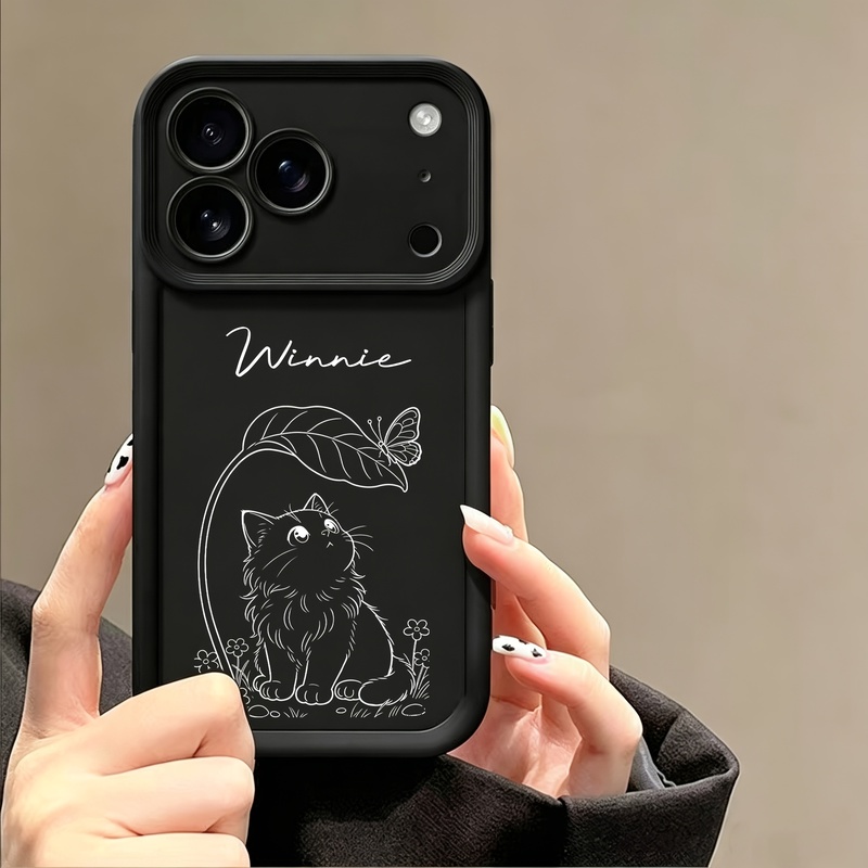 개인 맞춤형 DIY 이름 만화 패턴 스케치 가족 커플  - Phone Accessories Names 리뷰 및 가격