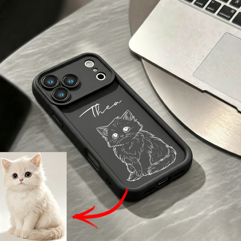 개인 맞춤형 DIY 이름 만화 패턴 스케치 가족 커플  - Phone Accessories Names 리뷰 및 가격