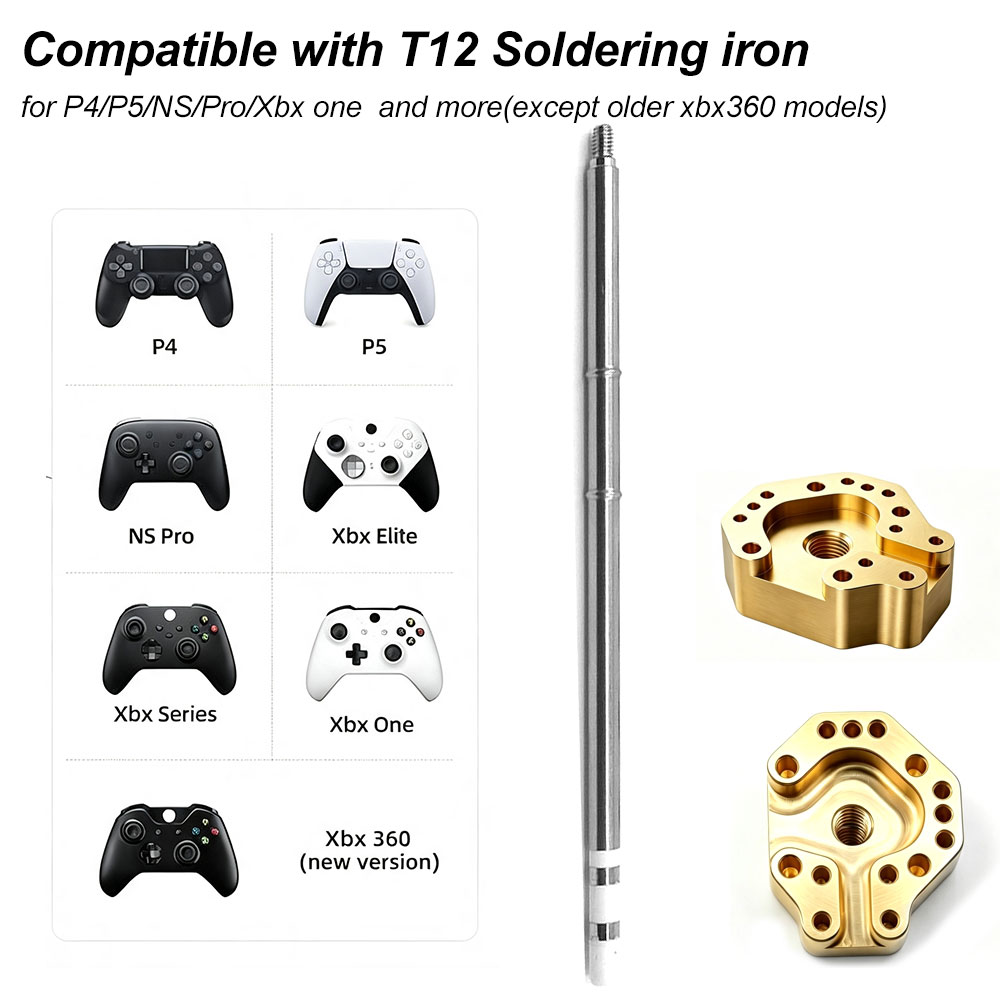 T12 납땜 인두 팁 세트, PS5 PS4 Xbox S - Gaming Controller Phone 리뷰 및 가격