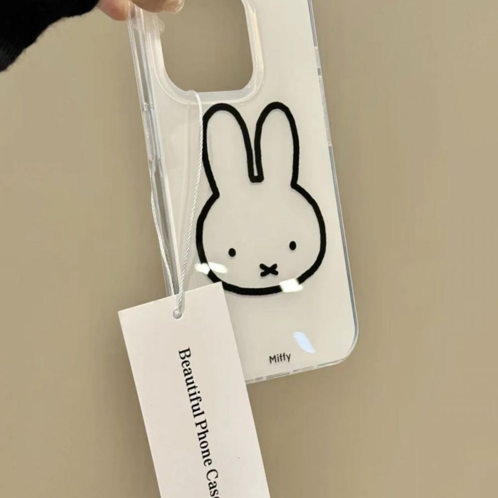미피 카와이 라인 미피 토끼 아이폰11-16 시리즈 폰 - Phone Accessories Background 리뷰 및 가격