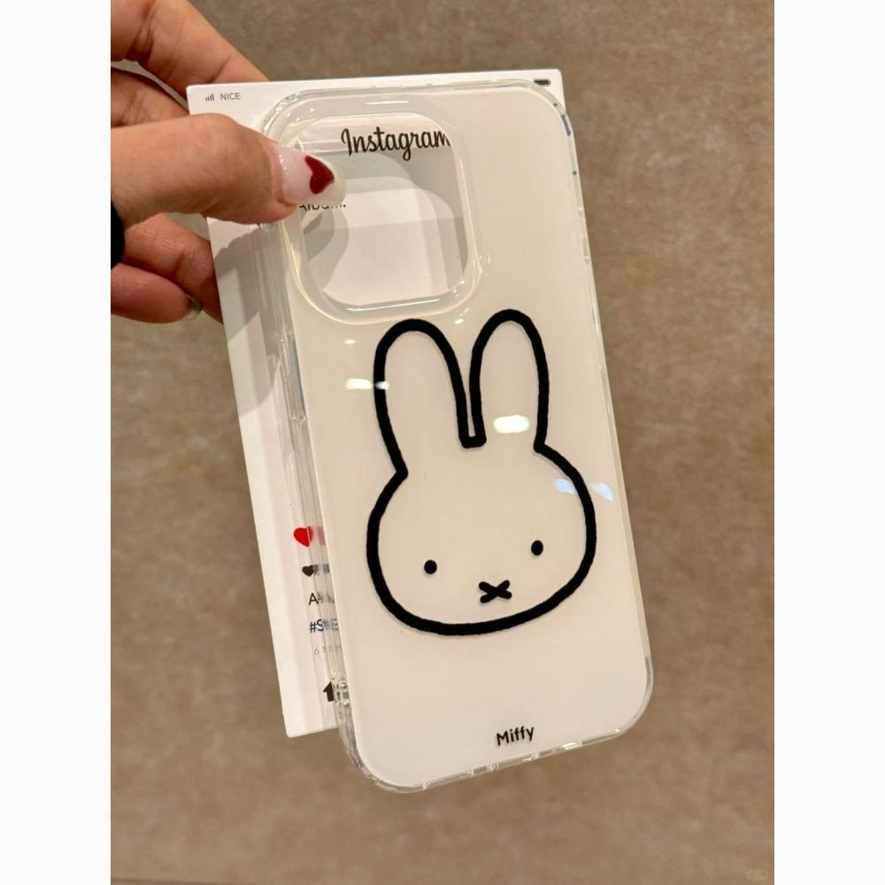 미피 카와이 라인 미피 토끼 아이폰11-16 시리즈 폰 - Phone Accessories Background 리뷰 및 가격