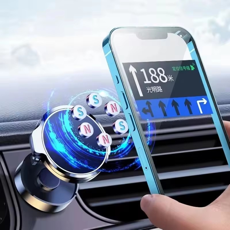 원형 접이식 자석 차량용 거치대 360도 회전 가능한  - Phone Accessories Useful 리뷰 및 가격