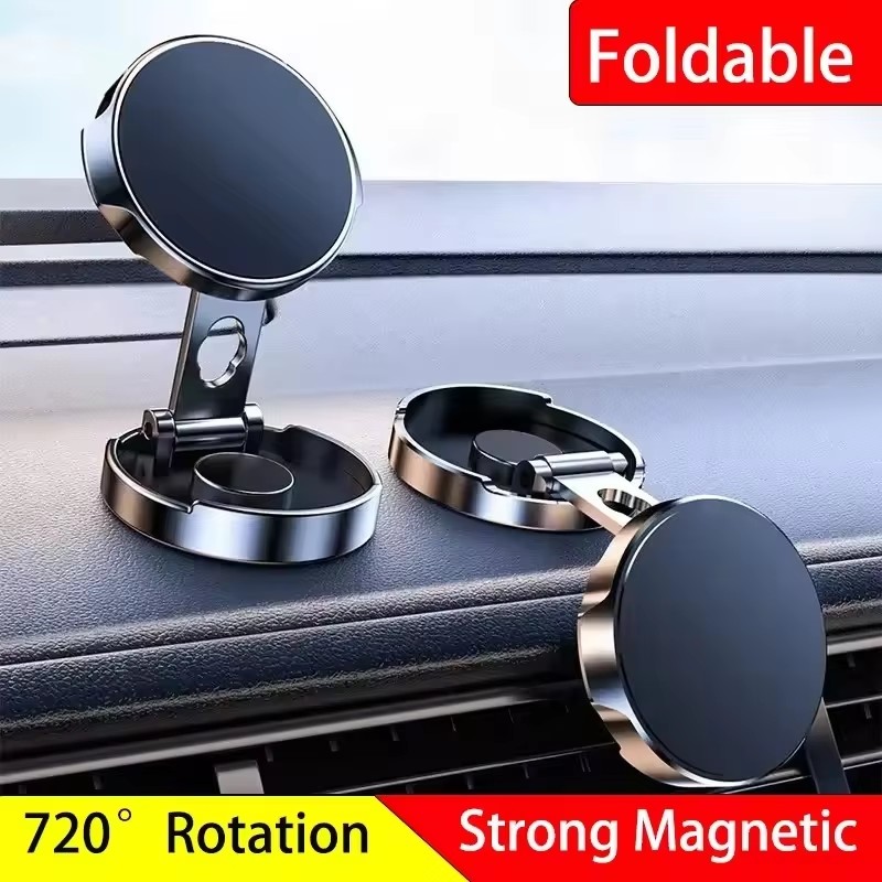 원형 접이식 자석 차량용 거치대 360도 회전 가능한  - Phone Accessories Useful 리뷰 및 가격