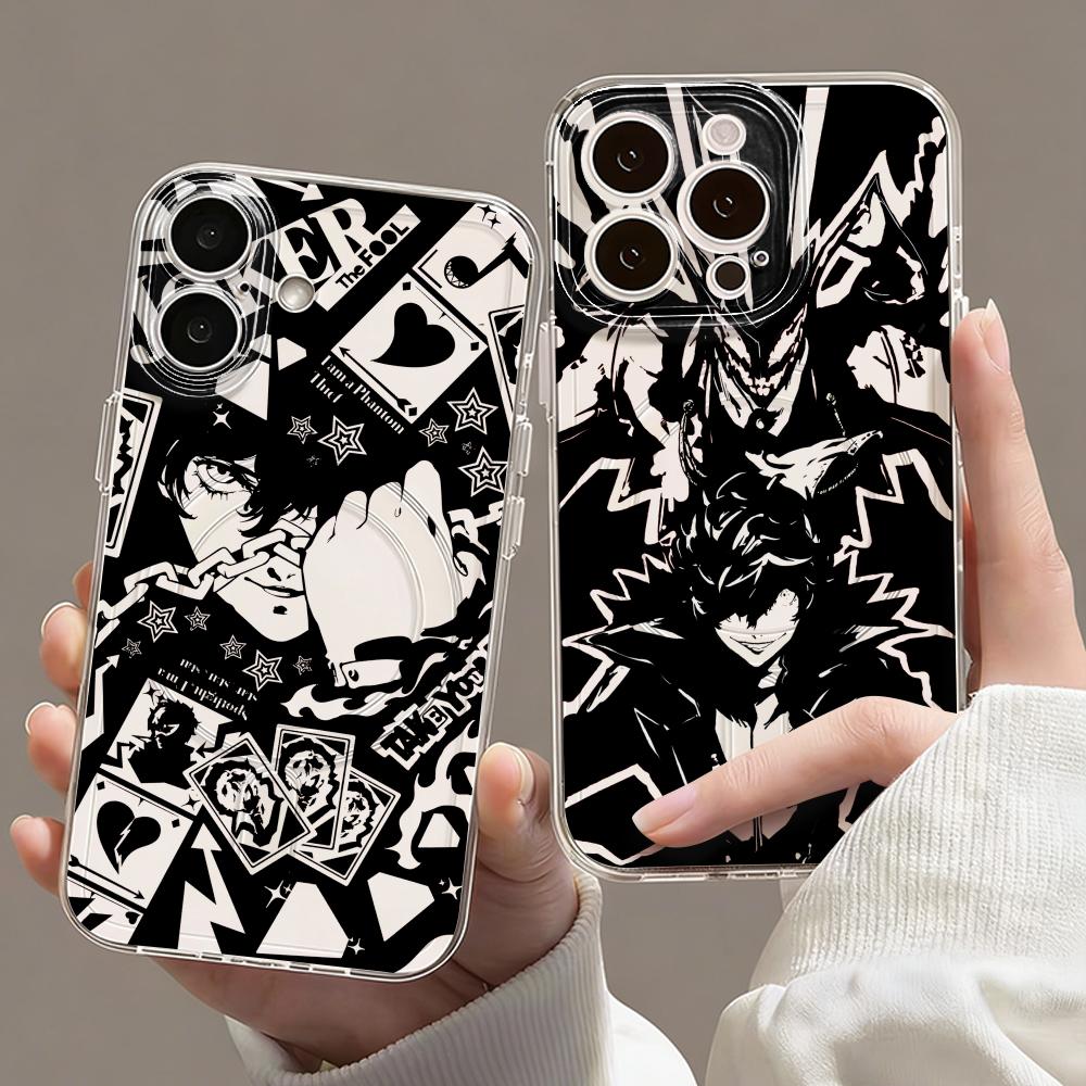 게임 P-페르소나 5 폰 케이스 마그네틱 투명 케이스  - Magnetic Phone Case 리뷰 및 가격