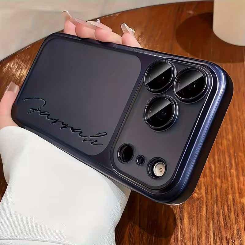 개인 맞춤형 시그니처 이름 투명 프로스트 하드 PC 폰 - Phone Accessories Names 리뷰 및 가격
