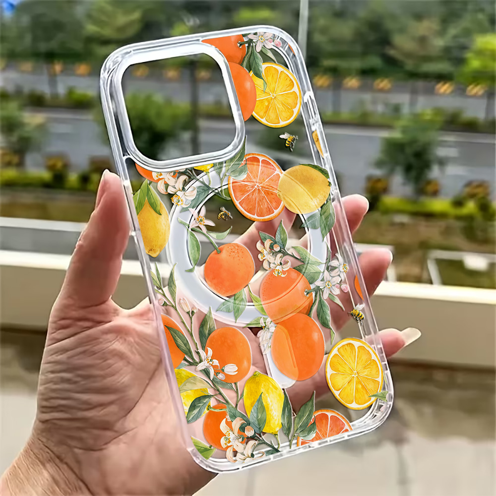여름 레몬 폰 케이스 아이폰 17 16 15 14 13 - Magnetic Phone Case 리뷰 및 가격